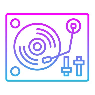 Döndürülebilir vektör simgesi. Yazdırma, mobil ve web uygulamaları için kullanılabilir.