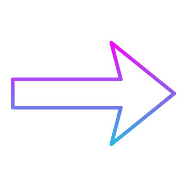 Sağ vektör simgesi. Yazdırma, mobil ve web uygulamaları için kullanılabilir.