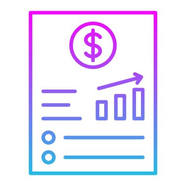 Belge vektör simgesi. Yazdırma, mobil ve web uygulamaları için kullanılabilir.