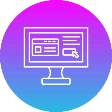 Çevrimiçi Ödeme vektör simgesi. Yazdırma, mobil ve web uygulamaları için kullanılabilir.