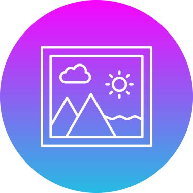 Resim vektör simgesi. Yazdırma, mobil ve web uygulamaları için kullanılabilir.