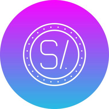 Peru vektör simgesi. Yazdırma, mobil ve web uygulamaları için kullanılabilir.