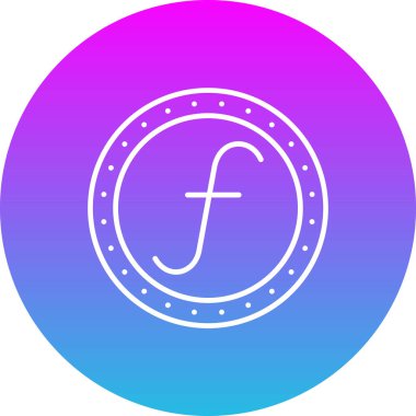 Guilder vektör simgesi. Yazdırma, mobil ve web uygulamaları için kullanılabilir.