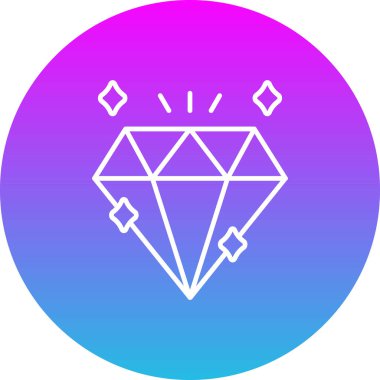 Elmas vektör simgesi. Yazdırma, mobil ve web uygulamaları için kullanılabilir.