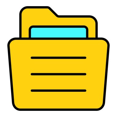 Dizin vektör simgesi. Yazdırma, mobil ve web uygulamaları için kullanılabilir.