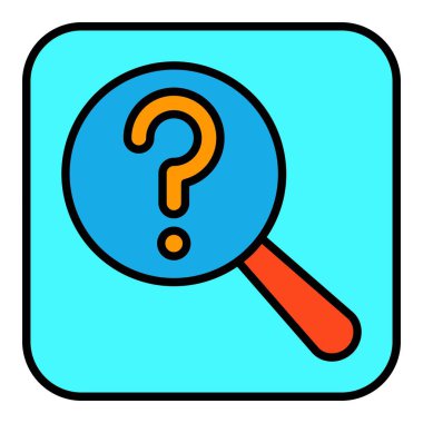 Arama vektör simgesi. Yazdırma, mobil ve web uygulamaları için kullanılabilir.