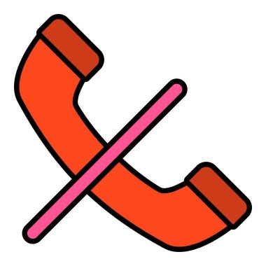 Sessiz vektör simgesi. Yazdırma, mobil ve web uygulamaları için kullanılabilir.