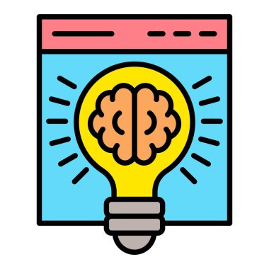 Çözüm vektör simgesi. Yazdırma, mobil ve web uygulamaları için kullanılabilir.