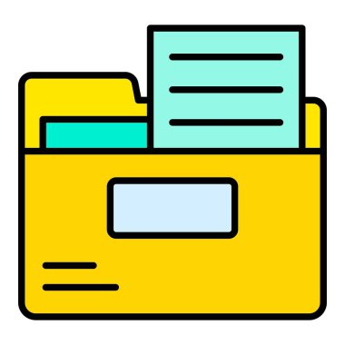 Dizin vektör simgesi. Yazdırma, mobil ve web uygulamaları için kullanılabilir.