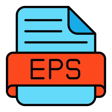 Eps vektör simgesi. Yazdırma, mobil ve web uygulamaları için kullanılabilir.