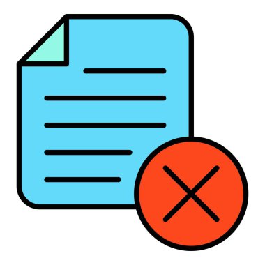 Vektör simgesini sil. Yazdırma, mobil ve web uygulamaları için kullanılabilir.