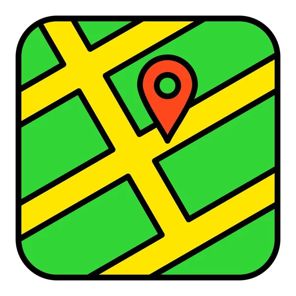 Navigationsvektorikon Kan Användas För Utskrifter Mobiler Och Webbapplikationer Vektorgrafik