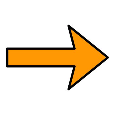 Sağ vektör simgesi. Yazdırma, mobil ve web uygulamaları için kullanılabilir.