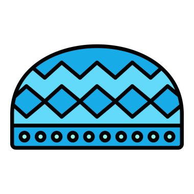 Şapka vektör simgesi. Yazdırma, mobil ve web uygulamaları için kullanılabilir.