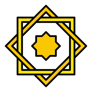 Hizb vektör simgesini ovala. Yazdırma, mobil ve web uygulamaları için kullanılabilir.