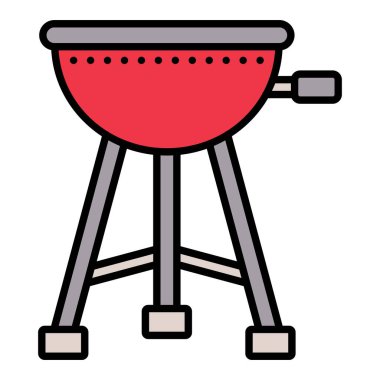 Izgara vektör simgesi. Yazdırma, mobil ve web uygulamaları için kullanılabilir.