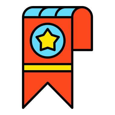 Yer imi vektör simgesi. Yazdırma, mobil ve web uygulamaları için kullanılabilir.