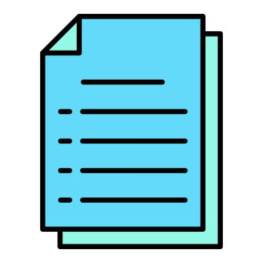 Kağıt vektör simgesi. Yazdırma, mobil ve web uygulamaları için kullanılabilir.