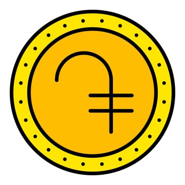 Dram vektör simgesi. Yazdırma, mobil ve web uygulamaları için kullanılabilir.