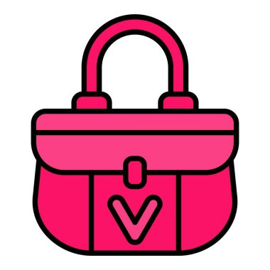 Torba vektör simgesi. Yazdırma, mobil ve web uygulamaları için kullanılabilir.