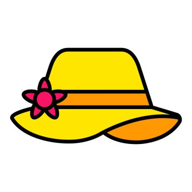 Pamela vektör simgesi. Yazdırma, mobil ve web uygulamaları için kullanılabilir.