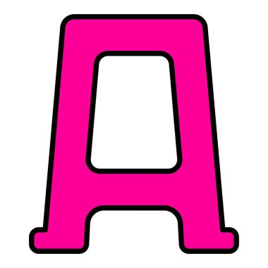 Plastik dışkı vektör simgesi. Yazdırma, mobil ve web uygulamaları için kullanılabilir.