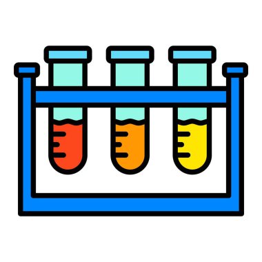 Tüp vektör simgesi. Yazdırma, mobil ve web uygulamaları için kullanılabilir.