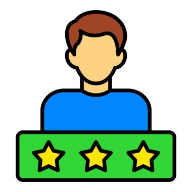 Beğeni vektörü simgesi. Yazdırma, mobil ve web uygulamaları için kullanılabilir.