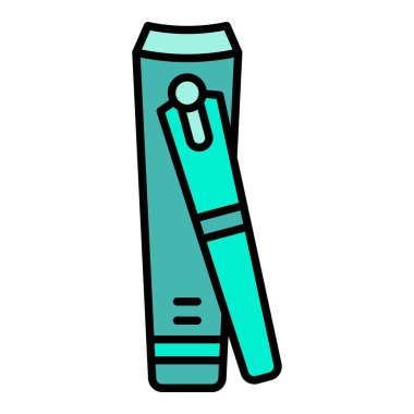 Tırnak kırpıcı vektör simgesi. Yazdırma, mobil ve web uygulamaları için kullanılabilir.