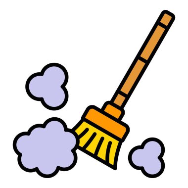 Toz vektörü simgesi. Yazdırma, mobil ve web uygulamaları için kullanılabilir.