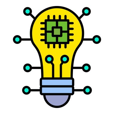 Ampul vektör simgesi. Yazdırma, mobil ve web uygulamaları için kullanılabilir.