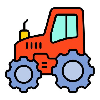 Çekici vektör ikonu. Yazdırma, mobil ve web uygulamaları için kullanılabilir.