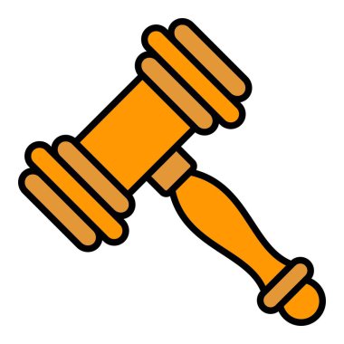 Çekiç vektör simgesi. Yazdırma, mobil ve web uygulamaları için kullanılabilir.