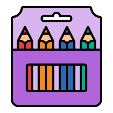 Kalem boyası vektör simgesi. Yazdırma, mobil ve web uygulamaları için kullanılabilir.