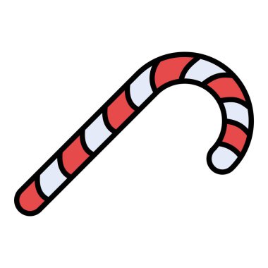 Şeker çubuğu vektör simgesi. Yazdırma, mobil ve web uygulamaları için kullanılabilir.