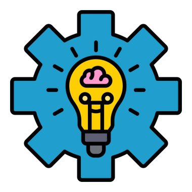 Yenilik vektör simgesi. Yazdırma, mobil ve web uygulamaları için kullanılabilir.