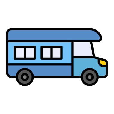 Kervan vektör simgesi. Yazdırma, mobil ve web uygulamaları için kullanılabilir.