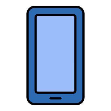 Telefon vektör simgesi. Yazdırma, mobil ve web uygulamaları için kullanılabilir.