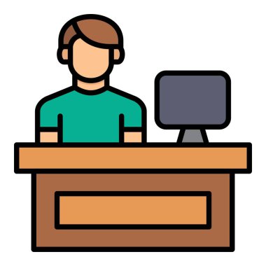 Teller vektör simgesi. Yazdırma, mobil ve web uygulamaları için kullanılabilir.