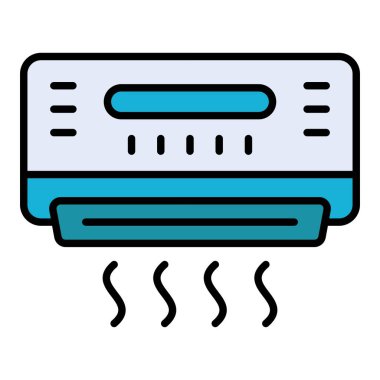 Akıllı Ac vektör simgesi. Yazdırma, mobil ve web uygulamaları için kullanılabilir.