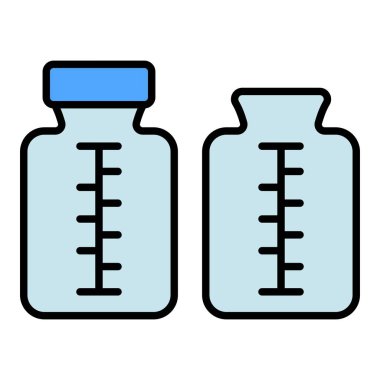 Fleaker vektör simgesi. Yazdırma, mobil ve web uygulamaları için kullanılabilir.