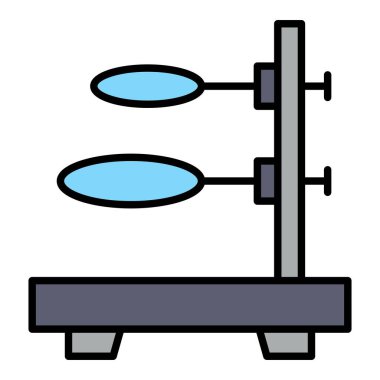 Halka Duruşu vektör simgesi. Yazdırma, mobil ve web uygulamaları için kullanılabilir.