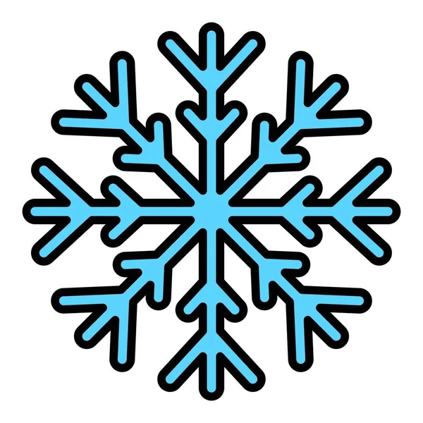 Kar Tanesi vektör simgesi. Yazdırma, mobil ve web uygulamaları için kullanılabilir.