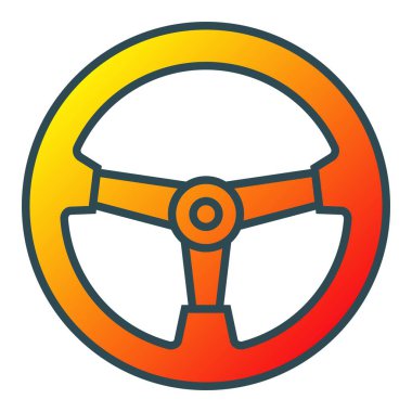 Direksiyon vektör simgesi. Yazdırma, mobil ve web uygulamaları için kullanılabilir.