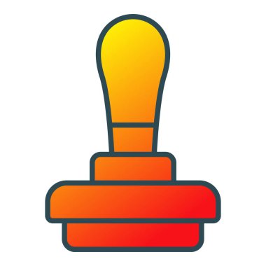 Pul vektör simgesi. Yazdırma, mobil ve web uygulamaları için kullanılabilir.