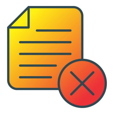 Vektör simgesini sil. Yazdırma, mobil ve web uygulamaları için kullanılabilir.