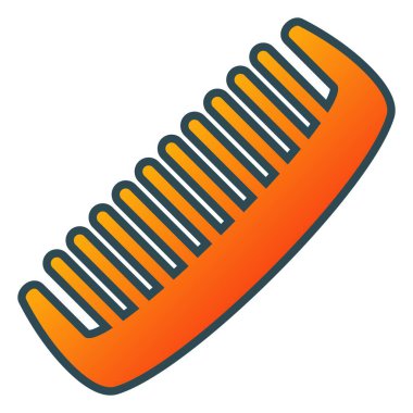 Tarak vektör simgesi. Yazdırma, mobil ve web uygulamaları için kullanılabilir.