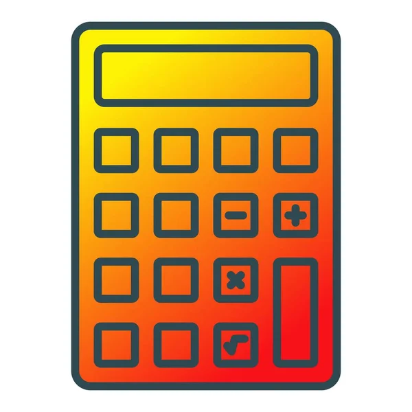 stock vector Calculator vector icon. Can be used for printing, mobile and web applications.