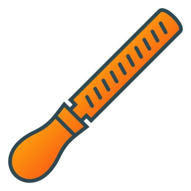 Rasp vektör simgesi. Yazdırma, mobil ve web uygulamaları için kullanılabilir.