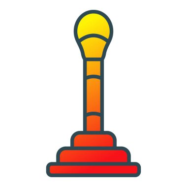 Vites çubuğu vektör simgesi. Yazdırma, mobil ve web uygulamaları için kullanılabilir.